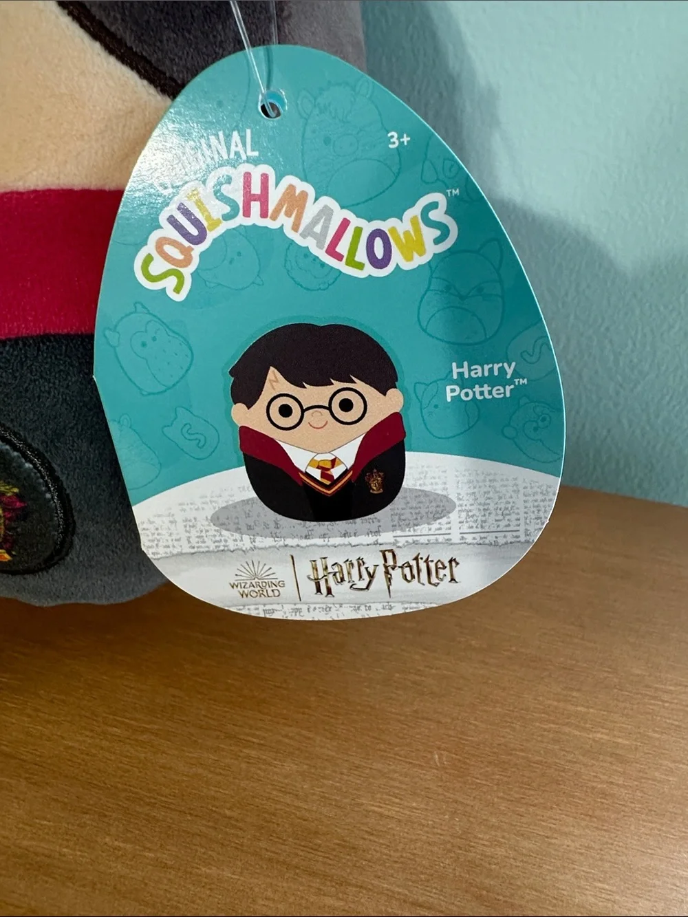 Squishmallows Plush Trio - Dobby, Sorting Hat, and Harry Potter